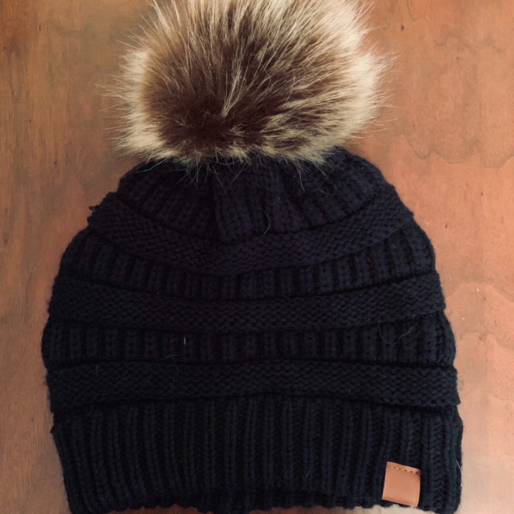 Black beanie